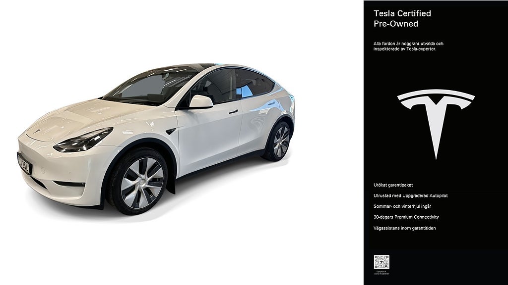 Tesla Model Y Long Range AWD Certified Pre-Owned 3,84% ränta