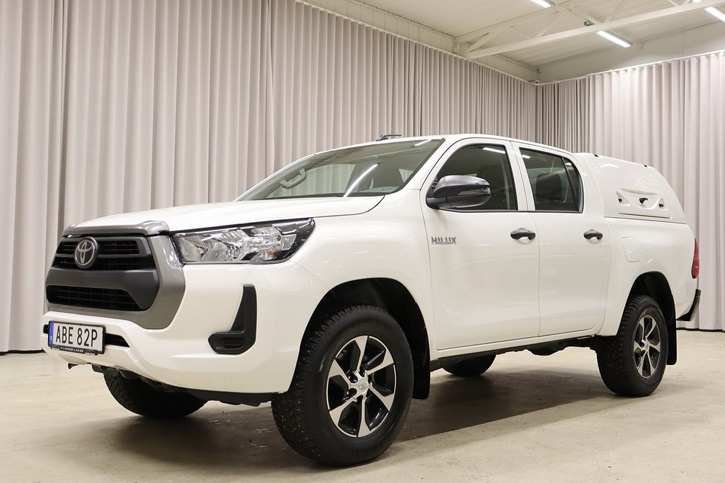 Toyota Hilux 150HK Dubbelhytt Kåpa Drag 180Mil Nybilsgaranti