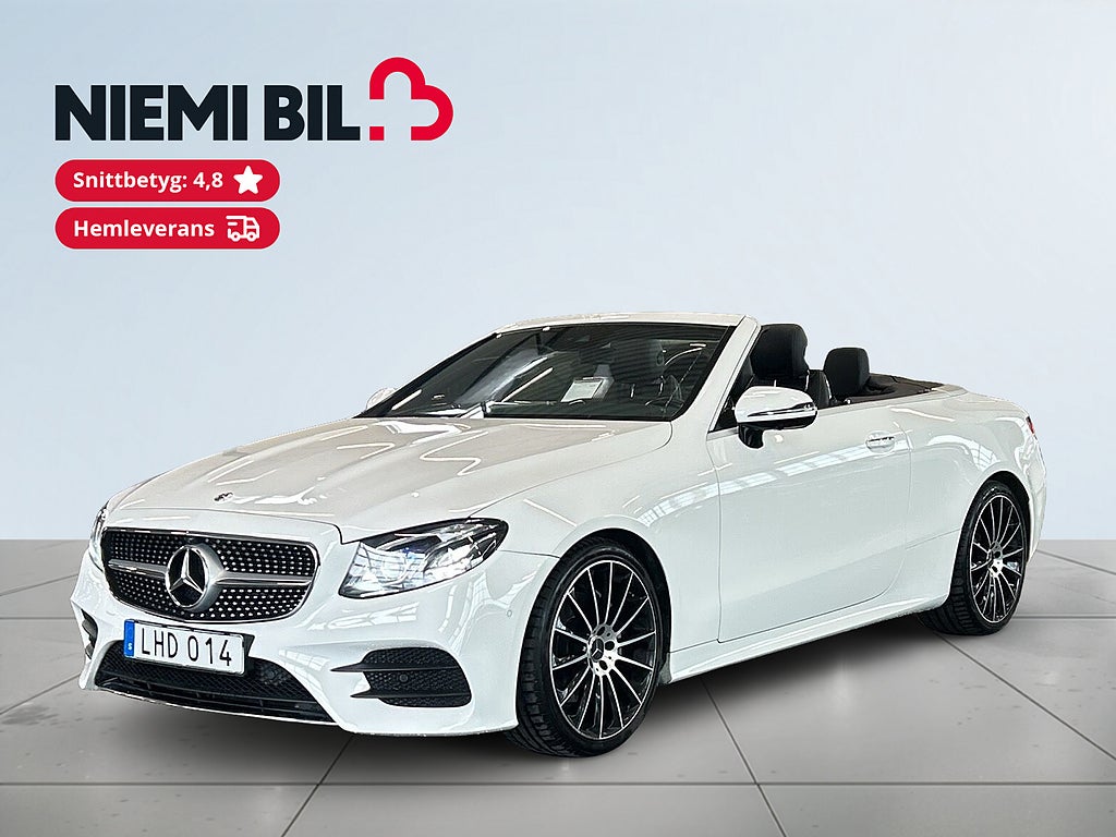 Mercedes-Benz E 200 Cabriolet AMG Burmester/Elstolar/360kam/Airscarf