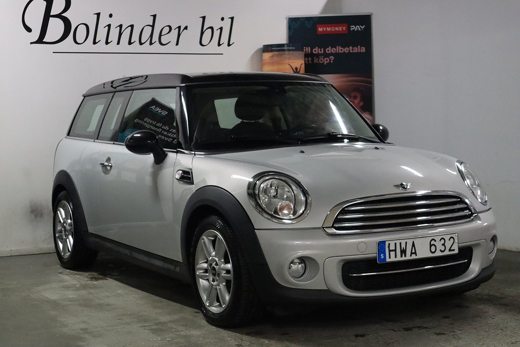 MINI Clubman CooperD NY BESIKTIGAD NY SERVAD HEMLEVERNAS SoV