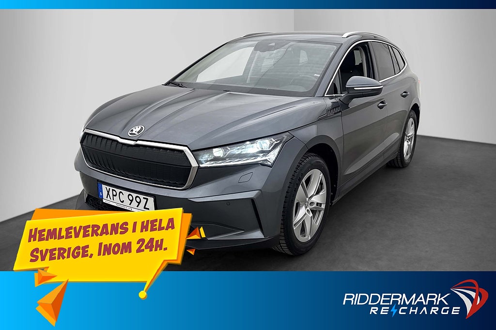 Skoda Enyaq 80 204hk Värmare Dragkrok Kamera Rattvärme