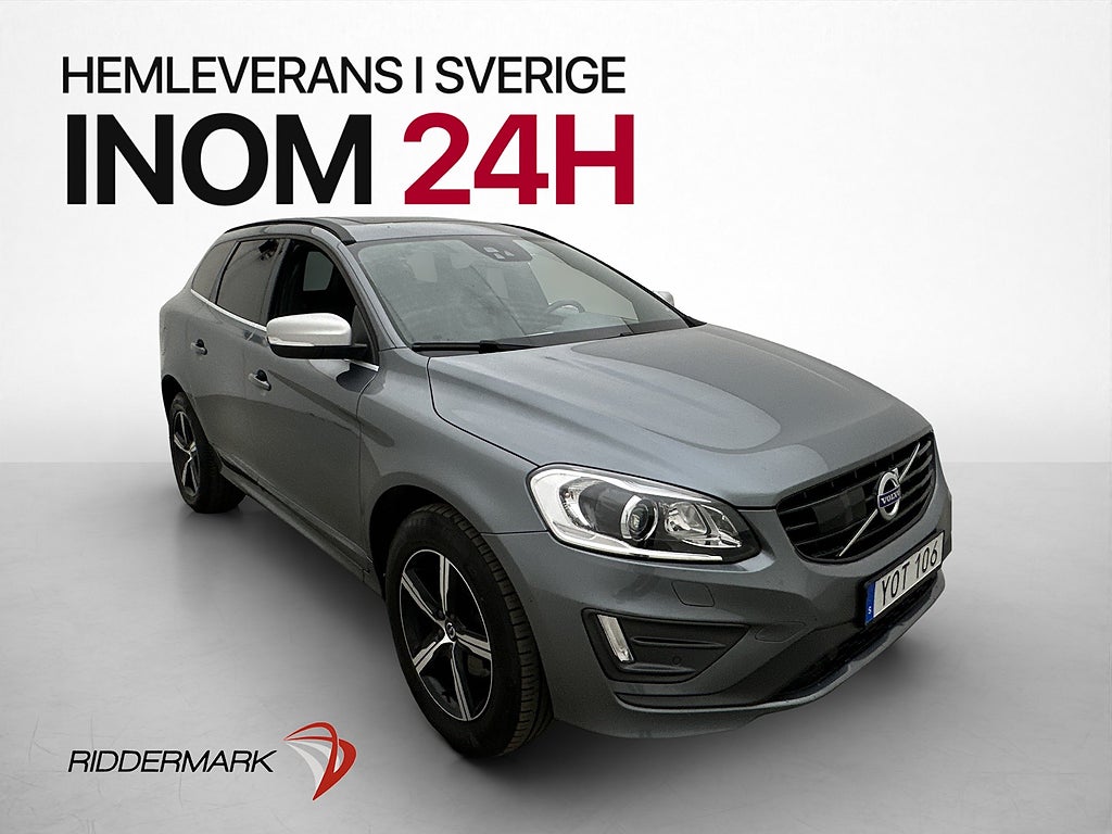 Volvo XC60 D4 190hk AWD Classic R-Design Pano Värm Kamera