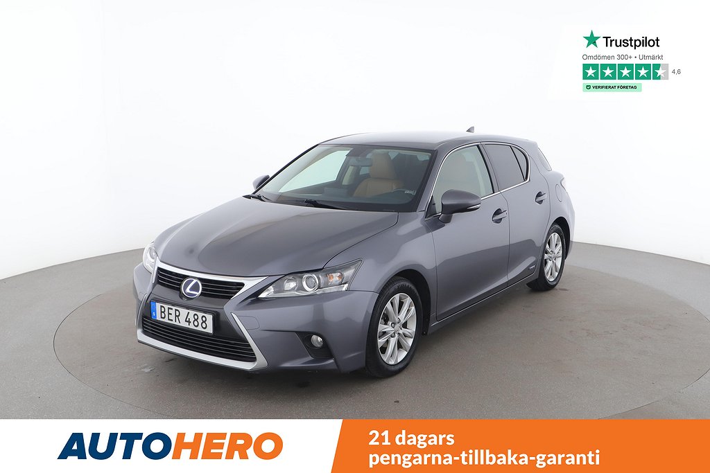 Lexus CT 200h 1.8 CVT Comfort / Skinnklädsel, GPS, PDC-Bak