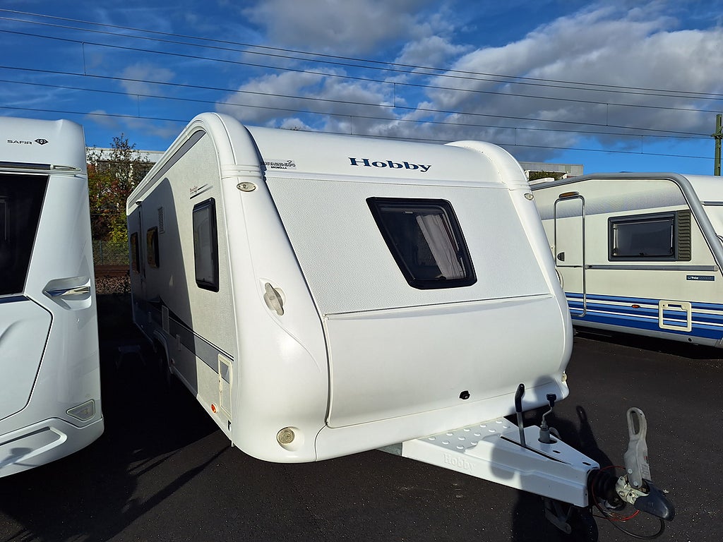 Hobby Prestige 650 KMFe Barnkammare, Nytt Tält