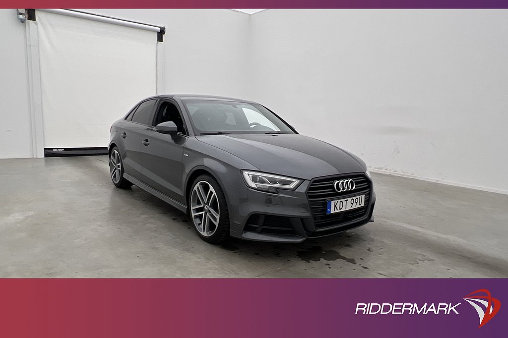 Audi A3 Sedan 35 TFSI 150hk S-Line Kamera Adaptiv-fart