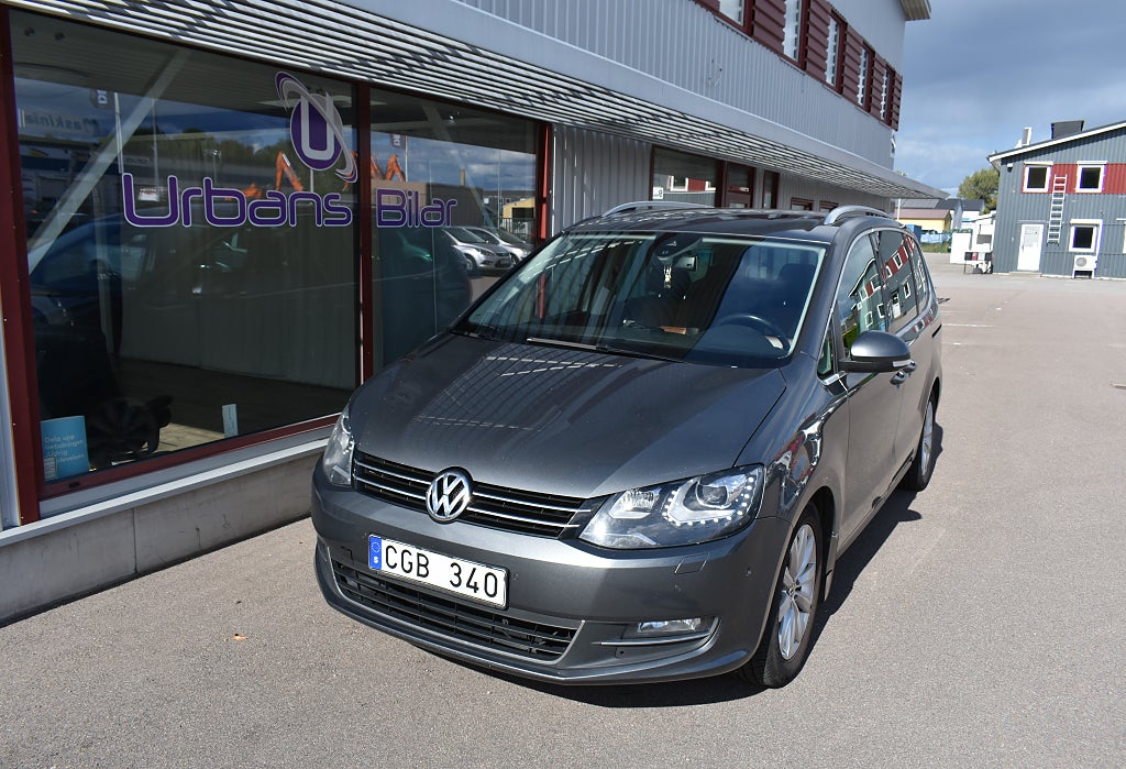 Volkswagen Sharan 2.0TDI 170hk DSG GT Kamera Panorama 6-sits