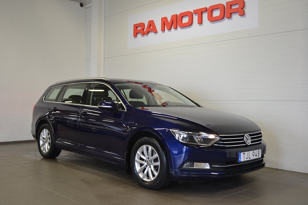 Volkswagen Passat Sportscombi 2.0 TDI 150hk Parkeringsvärmare P-Sensorer 2018