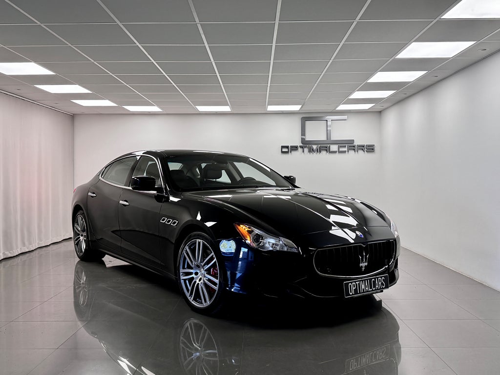 Maserati Quattroporte V6 Exclusive Lågmil Svensksåld Carbon