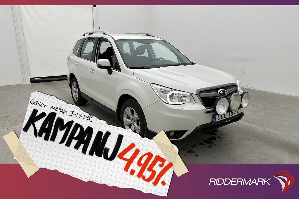 Subaru Forester 2.0 4WD D-Värm B-Kamera Drag 4,95% Ränta