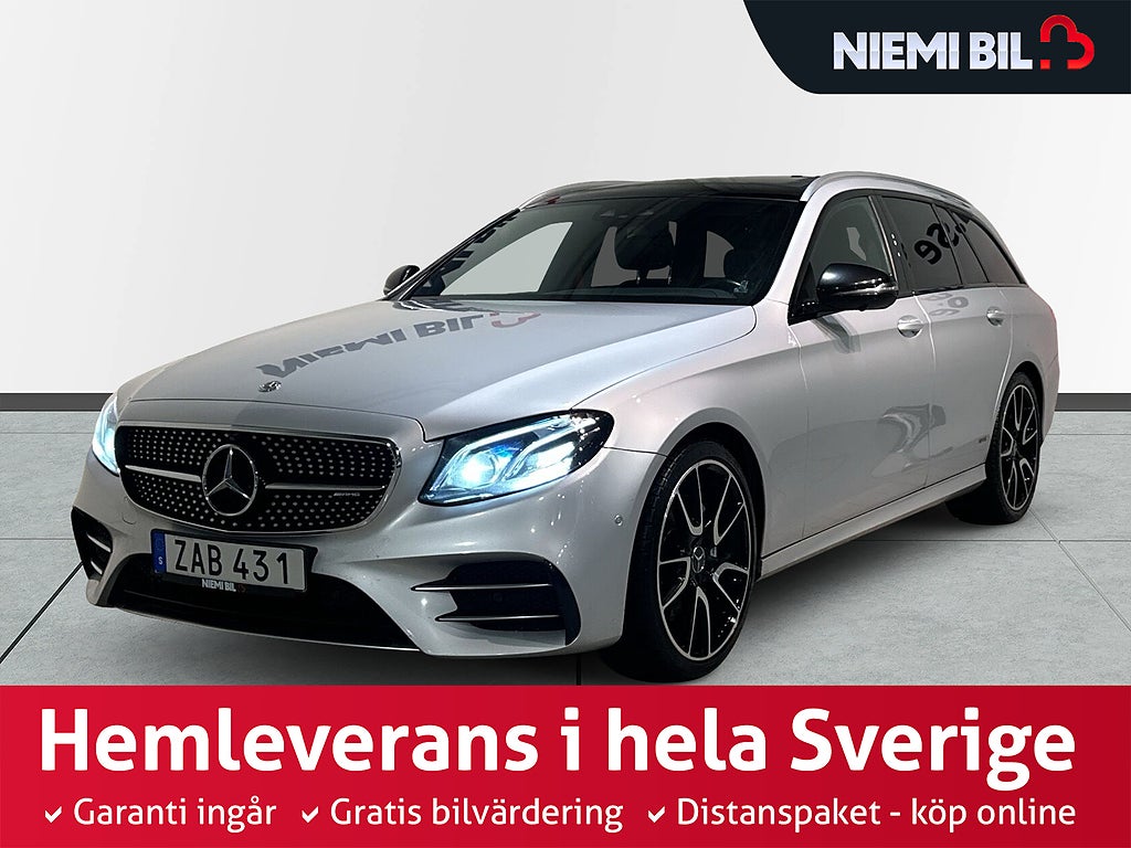 Mercedes-Benz AMG E 43 AMG Burmester Pano Drag HuD Pvärm SoV