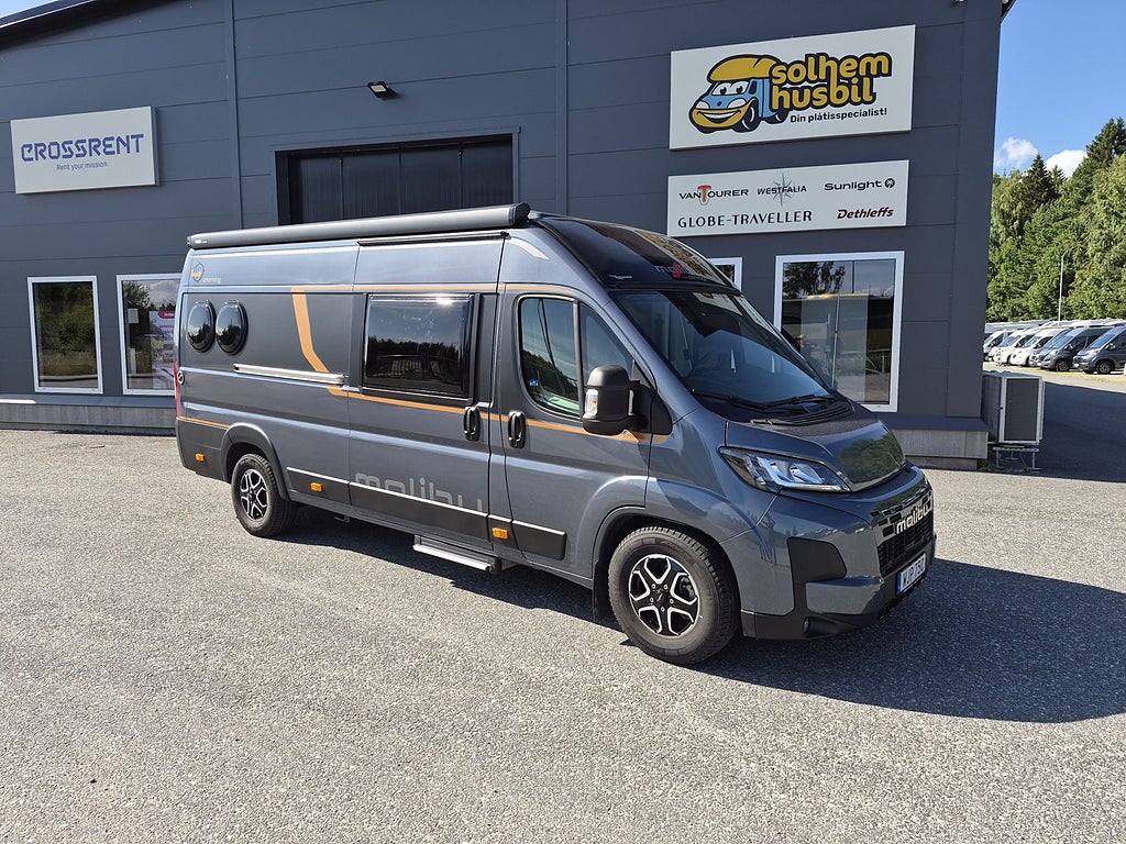 Malibu 640 Van Comfort GT automat, långbäddar, dieselvärme, kanonfin