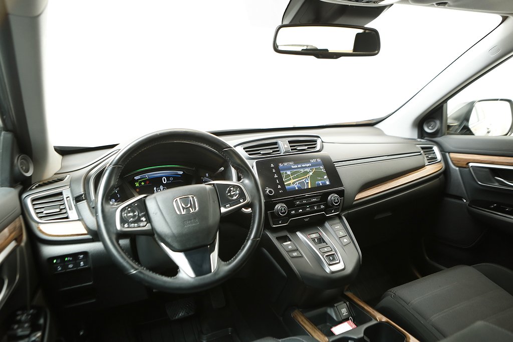 Honda CR-V Hybrid E-CVT Elegance AWD 1ägare Motorv Dragkrok 2019