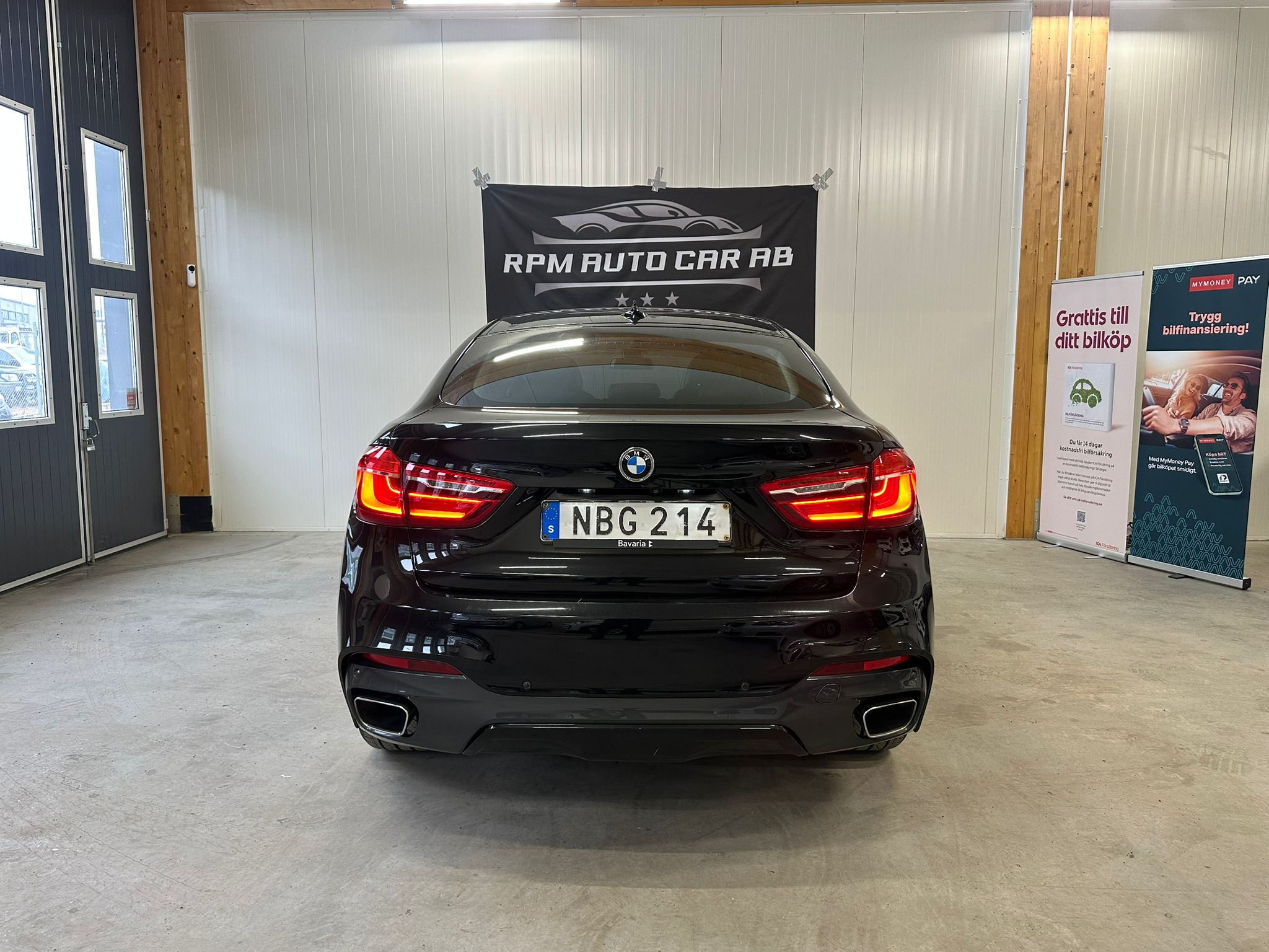 BMW X6 xDrive30d AUT M-SPORT LÄDER 2016, bild 6/53