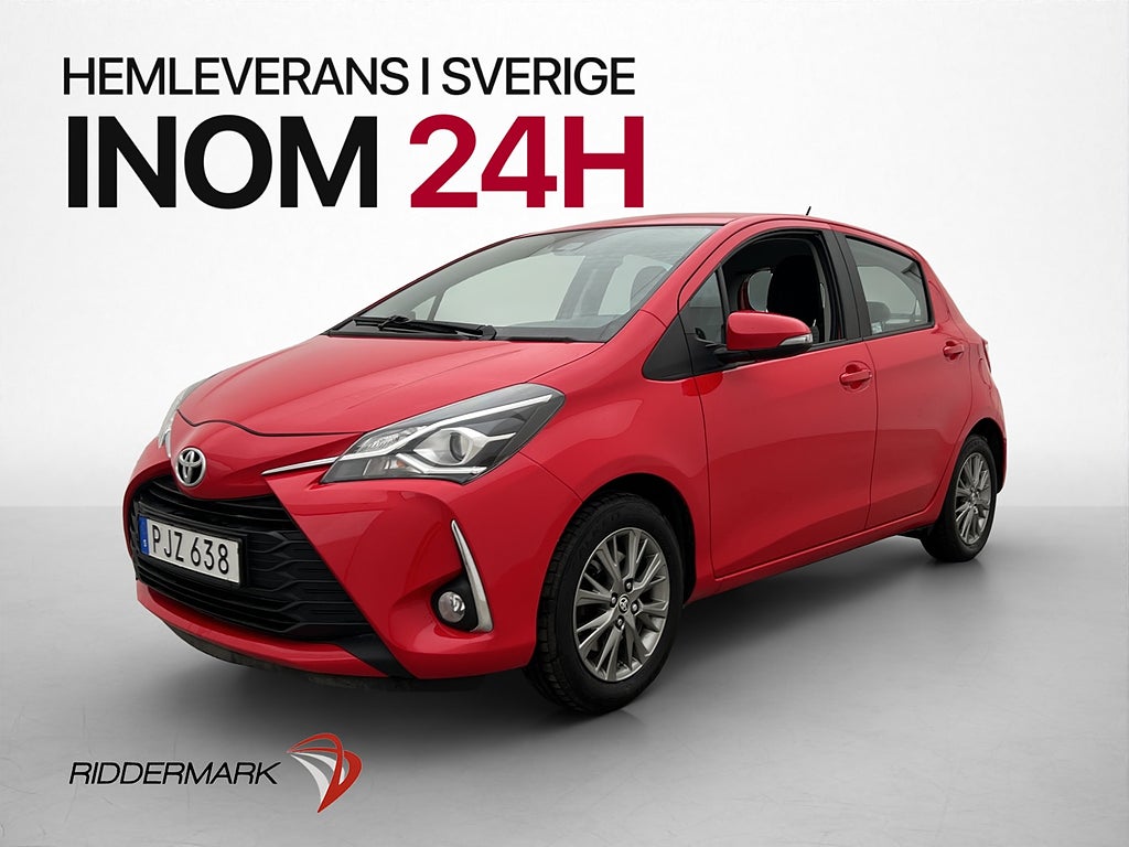 Toyota Yaris 1.5 111hk Active Kamera Bluetooth Farthållare