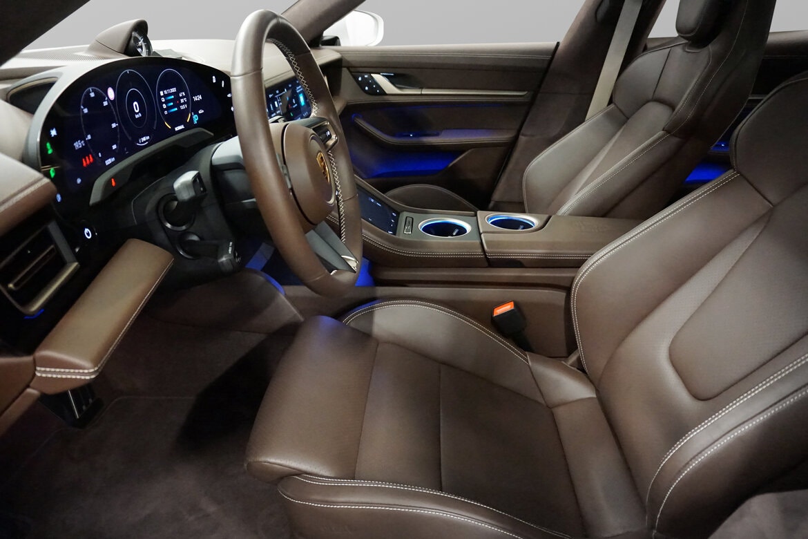 Porsche Taycan Turbo 680hk | Leasbar | Nypris 2.073.000:- 2022 - miniatyr 14