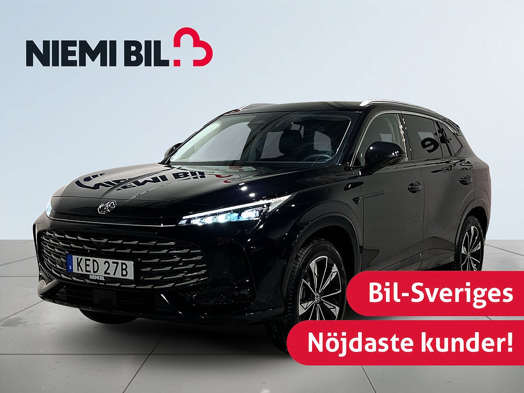 MG HS PHEV Luxury 360° GPS Pvärm Elbaklucka Skinn SoV MOMS