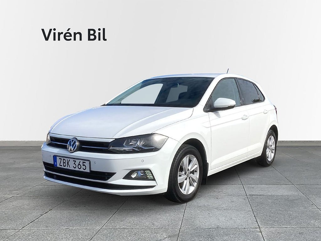 Volkswagen Polo 1.0 TSI DSG 95HK (Kupévärmare+V-hjul+Drag)