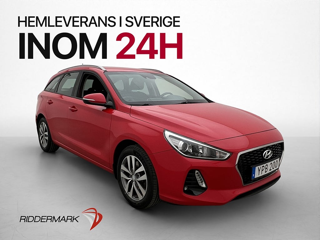 Hyundai i30 Kombi 120hk Comfort Sensorer Rattvärme