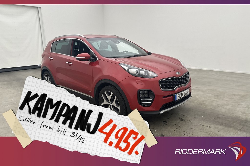 Kia Sportage CRDi AWD 185hk GT-Line JBL Skinn 4,95% Ränta