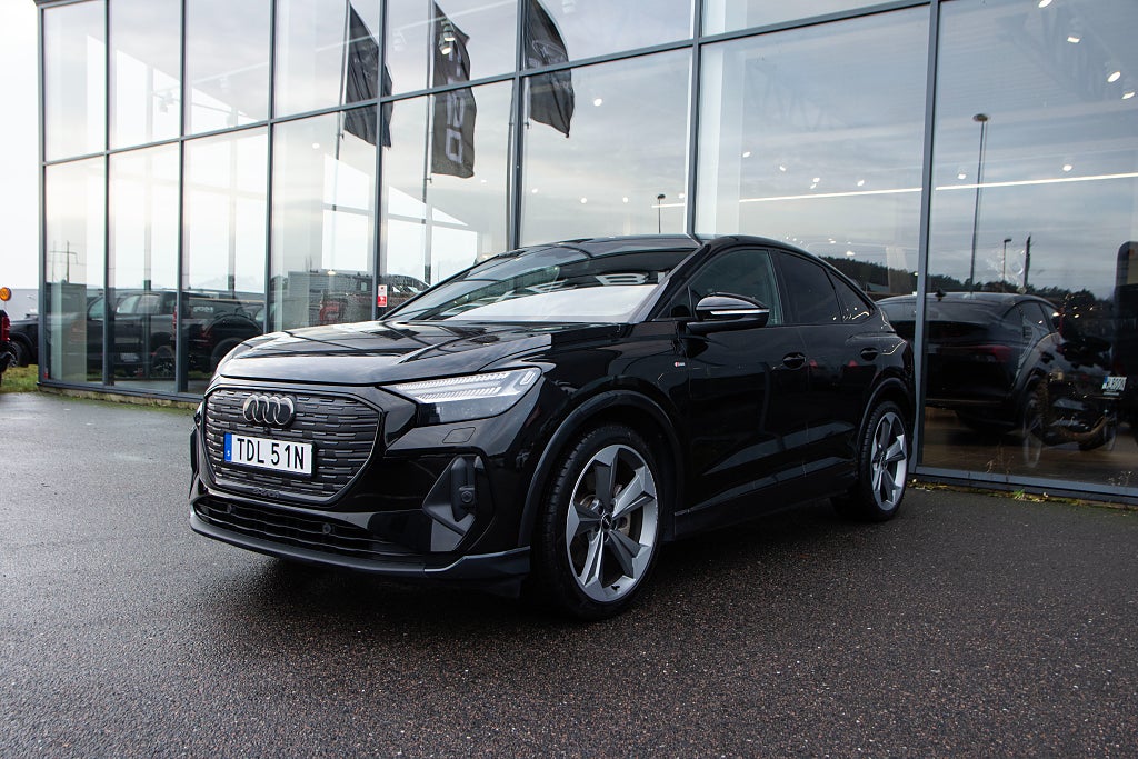 Audi Q4 50 Sportback E-tron Quattro S-Line Nypris 904.500 kr
