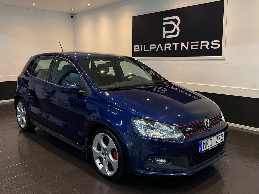 Volkswagen Polo 5-dörrars GTI-180HK-0%Ränta- Euro 5