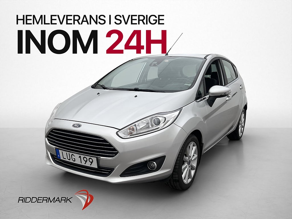 Ford Fiesta 1.0 EcoBoost 100hk Titanium Farthållare