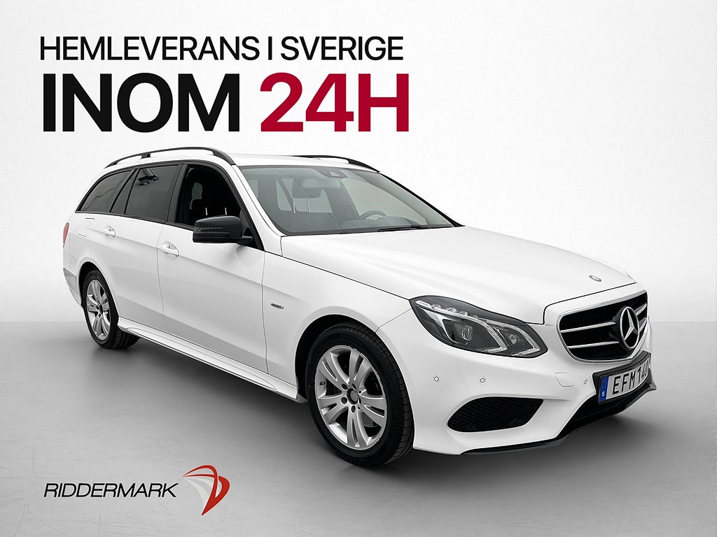 Mercedes-Benz E 220 T 170hk 4M AMG Sport Dragkrok Kamera