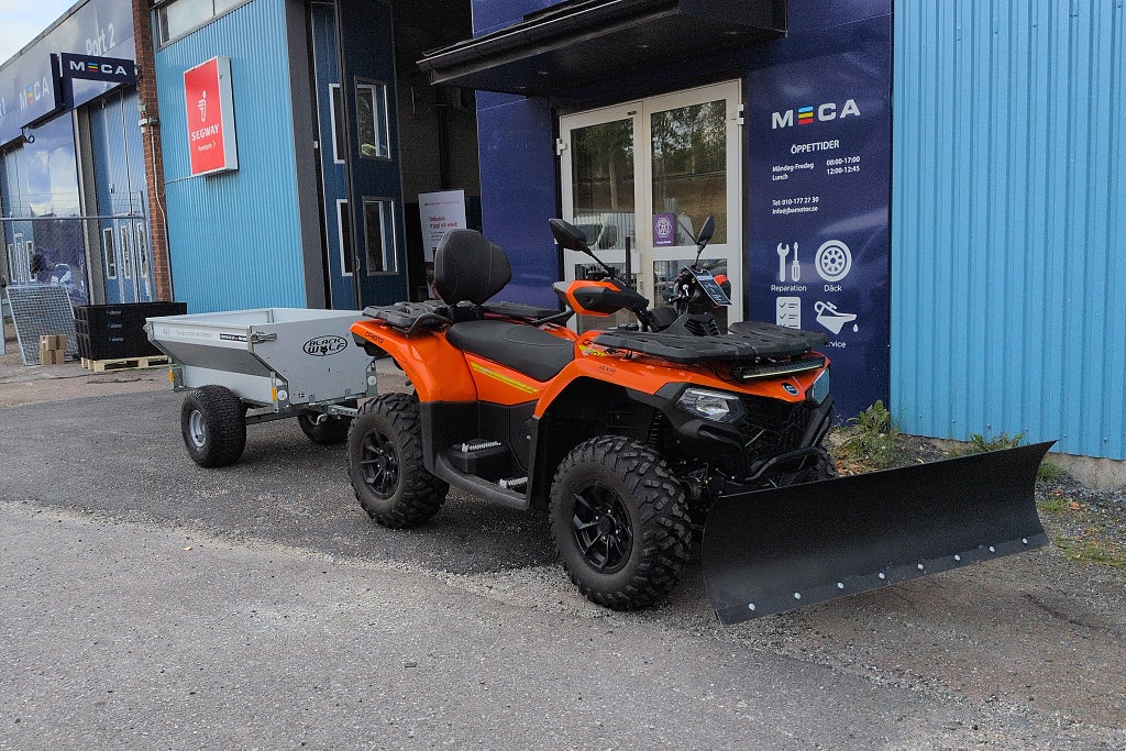 cf-moto Cforce 520L Inklusive Plog & gårdsvagn – Fabriksgaranti