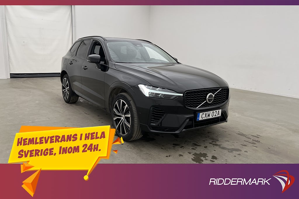 Volvo XC60 T6 350hk AWD Ultimate Dark Värm Pano HUD H/K 360