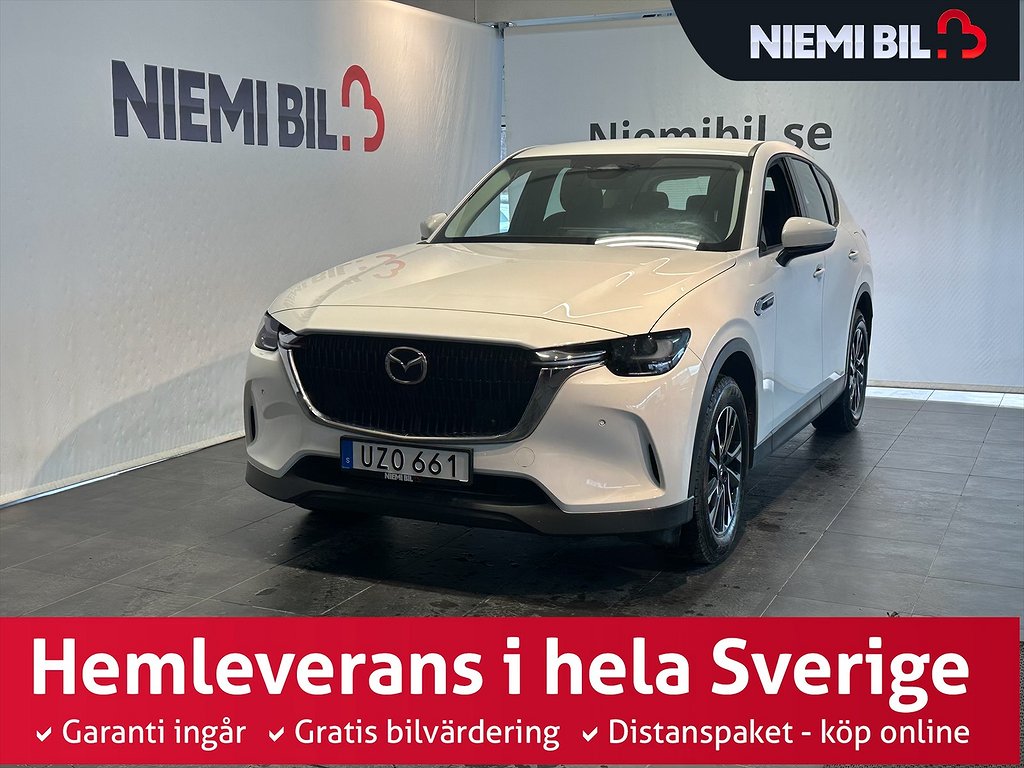 Mazda CX-60 PHEV AWD 327hp Kamera/Navi/Lämmitetty ohjauspyörä/HUD/SoV/VAT