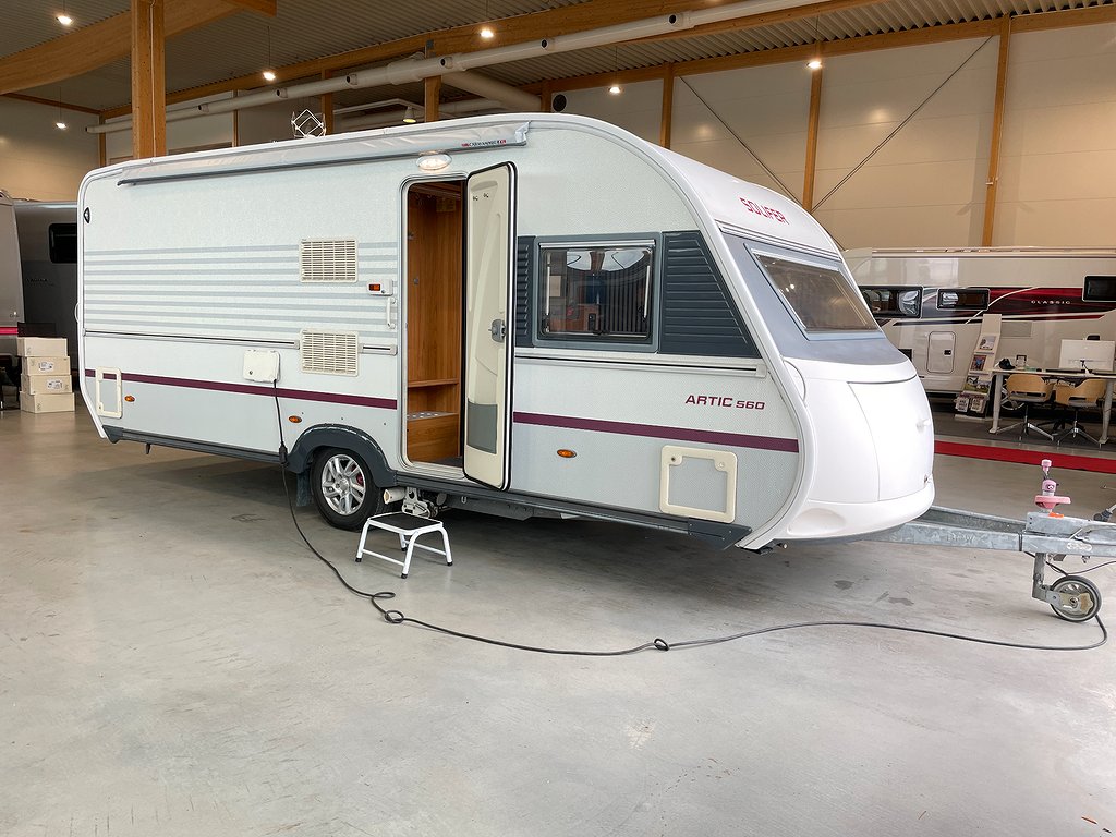 Artic 560 - Solifer Artic 560 /ALDE/Markis/Mover/Förtält/AC/Fint skick