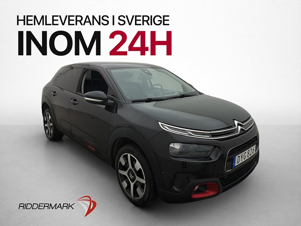 Citroën C4 Cactus 1.2 PureTech 110hk CarPlay Drag Kamera