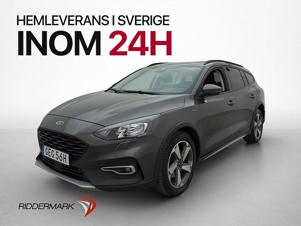 Ford Focus Kombi 1.0 125hk ST-Line Kamera CarPlay Navigator