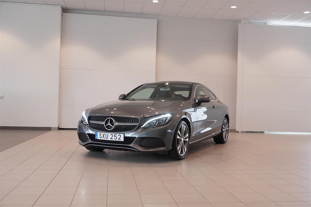 Mercedes-Benz C 200 Coupé Automat Navi 184hk