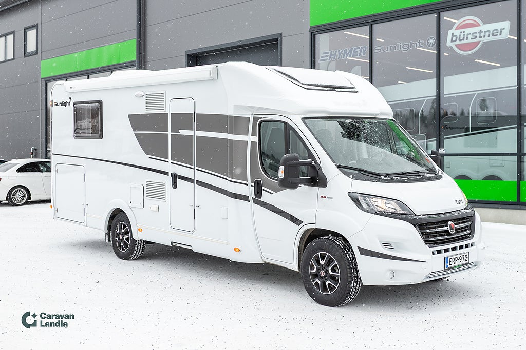 Sunlight T69 L 2.3 Mjet 150hk ** QUEENBÄDD, TAKSÄNG, 2X AC **