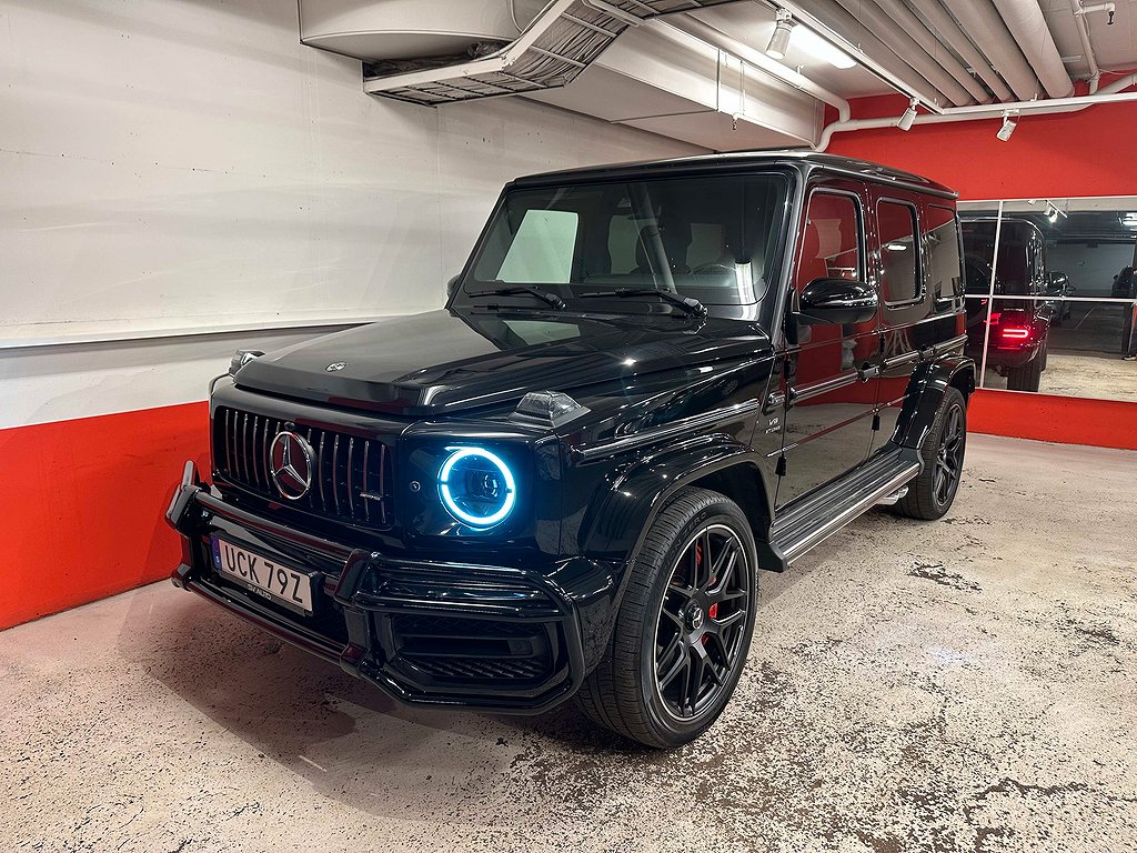 Mercedes-Benz AMG G 63, 585 hk, Sv såld, Kolfiber