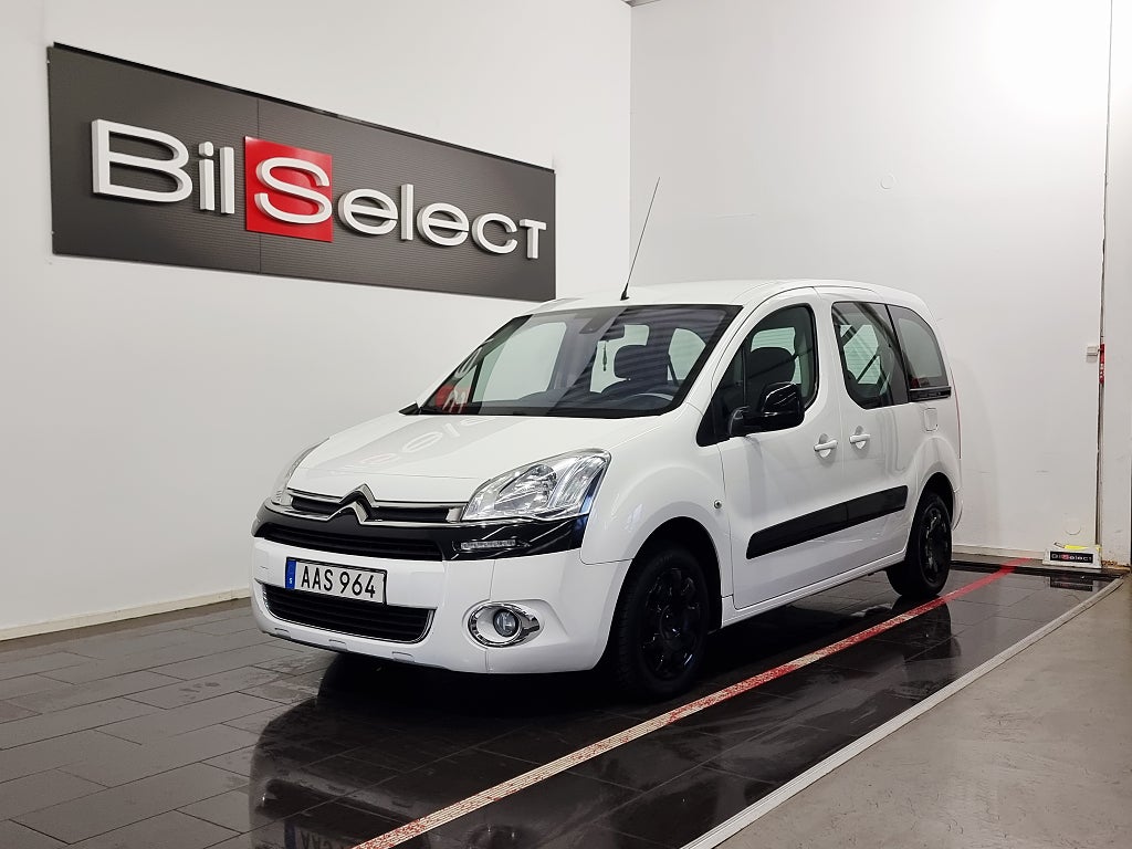 Citroen Berlingo Multispace 1.6 HDiF Ny Servd Ny Besiktd 5 Sits B-Sensor