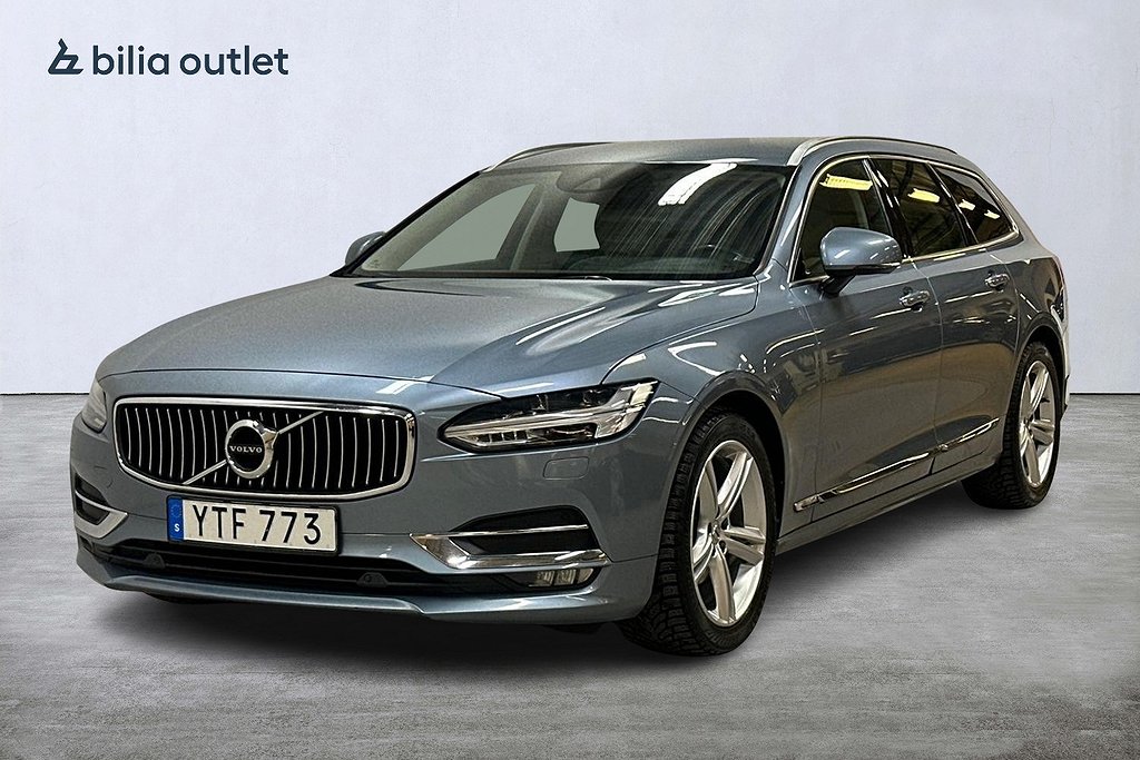 Volvo V90 D4 Inscription 190hk VOC Läder P-sensor Drag