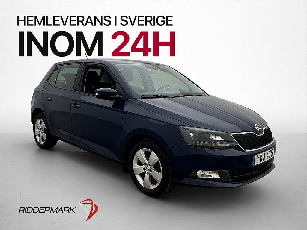 Skoda Fabia 1.2 TSI 90hk Style CarPlay P-Sensorer Keyless