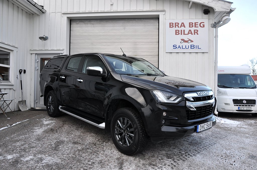 Isuzu D-Max Double Cab 1.9 XRL Kåpa 4WD 163hk Värmare Moms