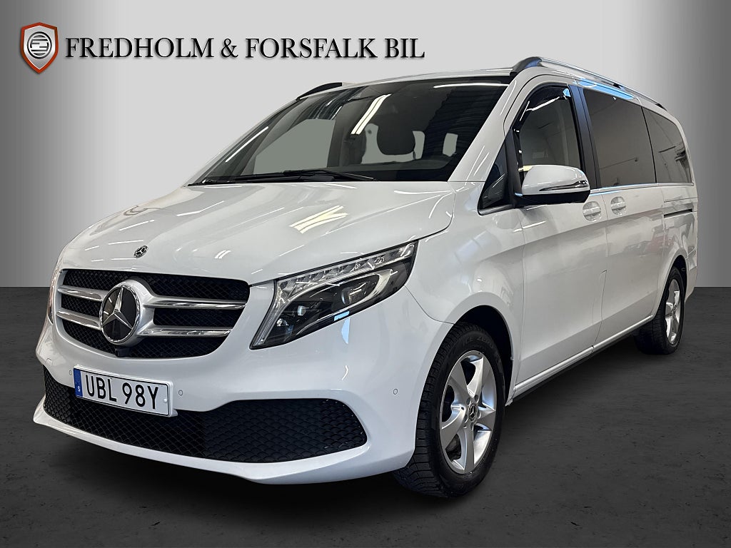 Mercedes-Benz V 250 d 190HK 9G Lång Avantgarde 360° Läder Eldörrar