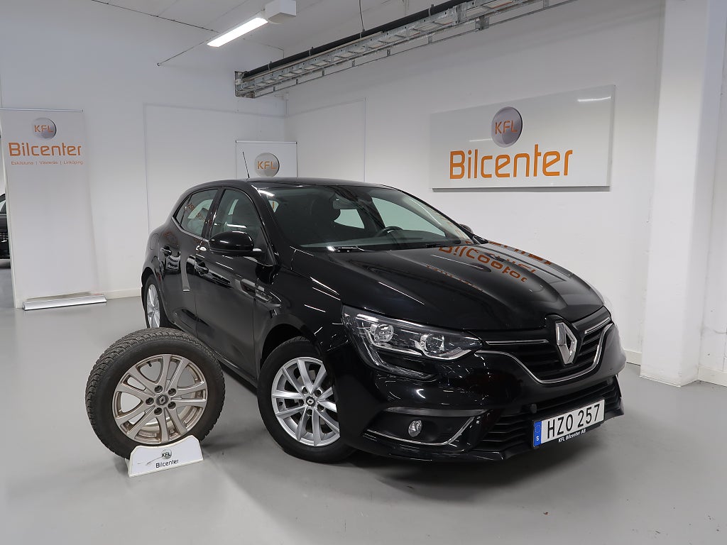 Renault Mégane 1.3 TCe EDC V-Däck ingår Motorvärmare-Navi-Bluetooth-Fa