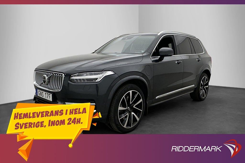Volvo XC90 Recharge T8 AWD Inscription B&W Drag Pano Luftfjä