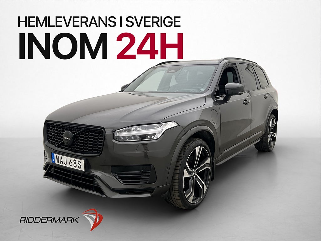 Volvo XC90 Recharge T8 AWD Ultimate Dark 7-Sit Pano B&W MOMS