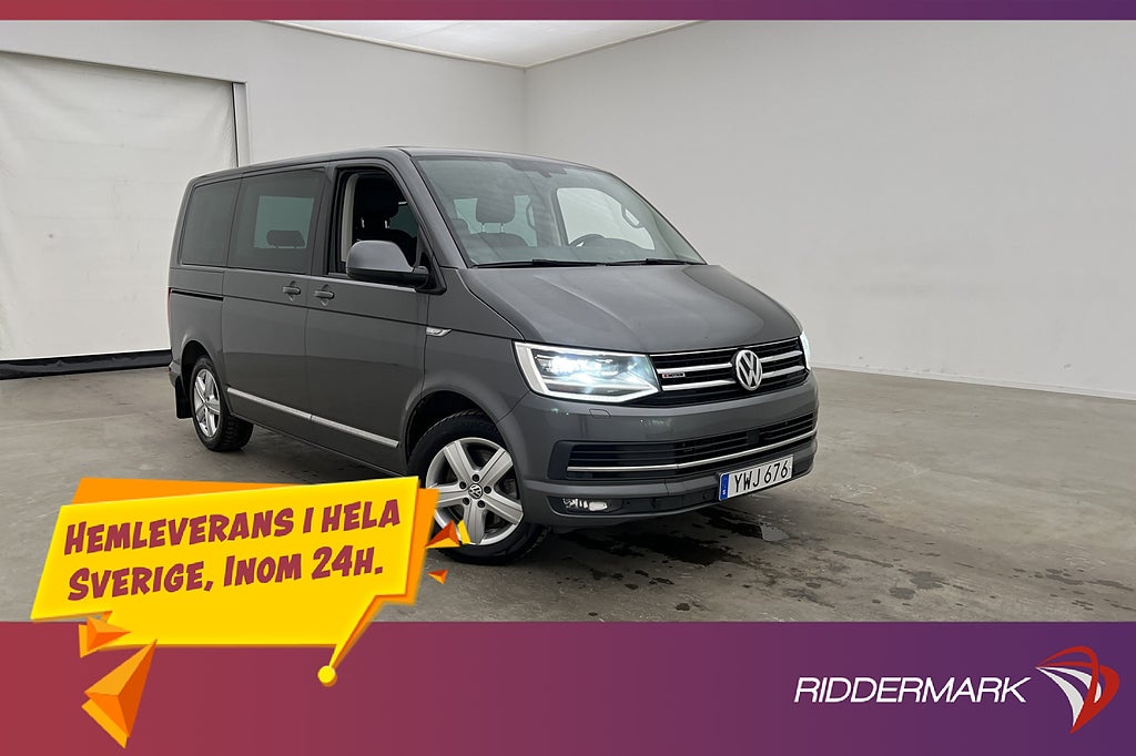 Volkswagen Multivan Highline 4M D-Värm M-Värm El-Dörr Drag
