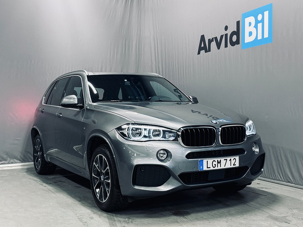 BMW X5 xDrive30d M Sport HUD Pano H/K D-Värmare Drag ACC  