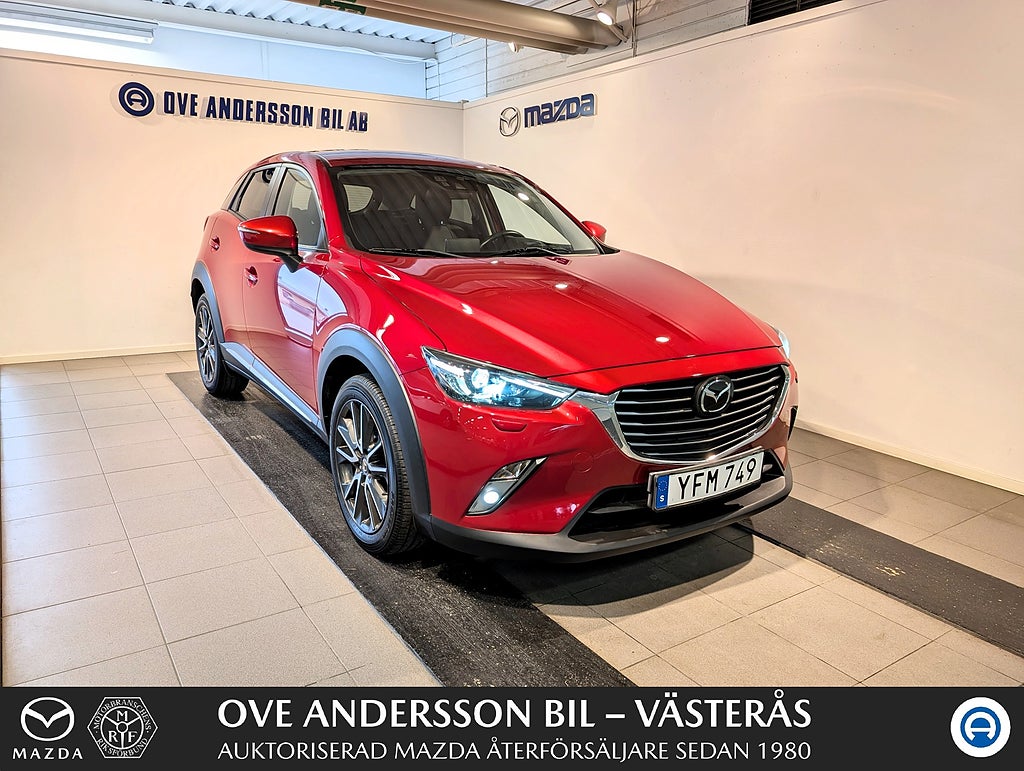 Mazda CX-3 2.0 Skyactiv-G AWD Optimum (150) BOSE|HuD|Läder|LED