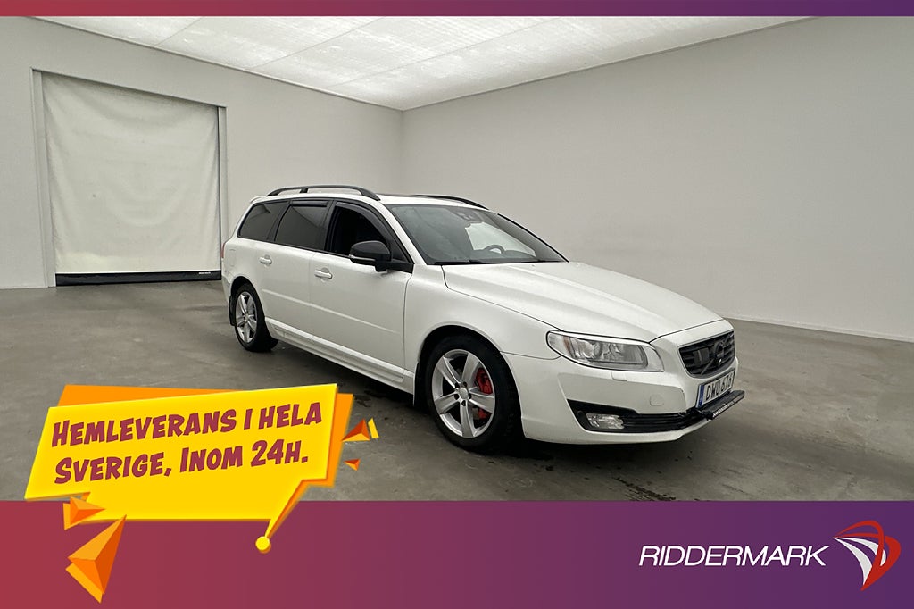 Volvo V70 D4 AWD Dynamic VOC Värmare Taklucka Skinn Drag