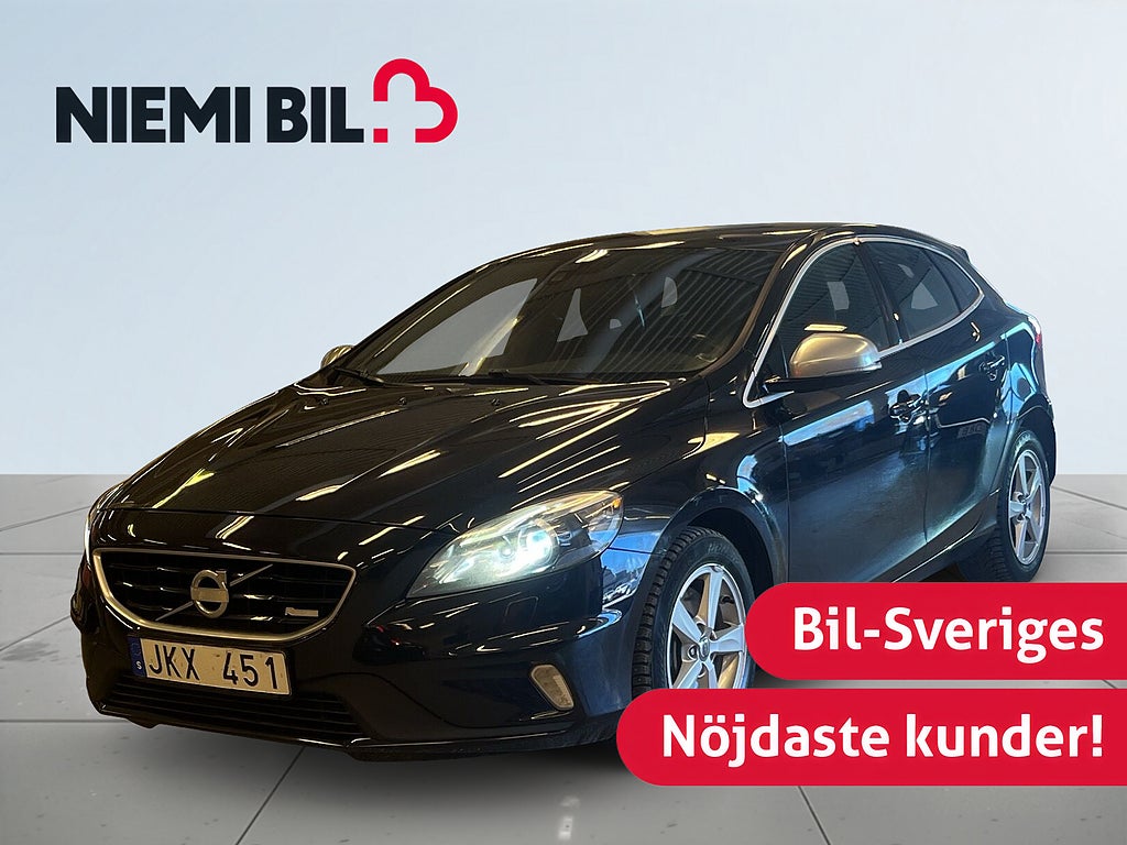 Volvo V40 D3 Geartronic R-Design Kamera/D-värm/SoV/Kamrem bytt