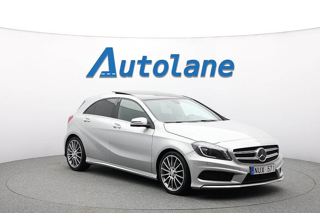 Mercedes-Benz A 180 CDI AMG, Panorama, Låga mil, Alcantara 109hk